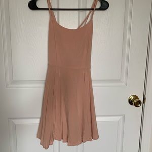 Light pink flowy dress